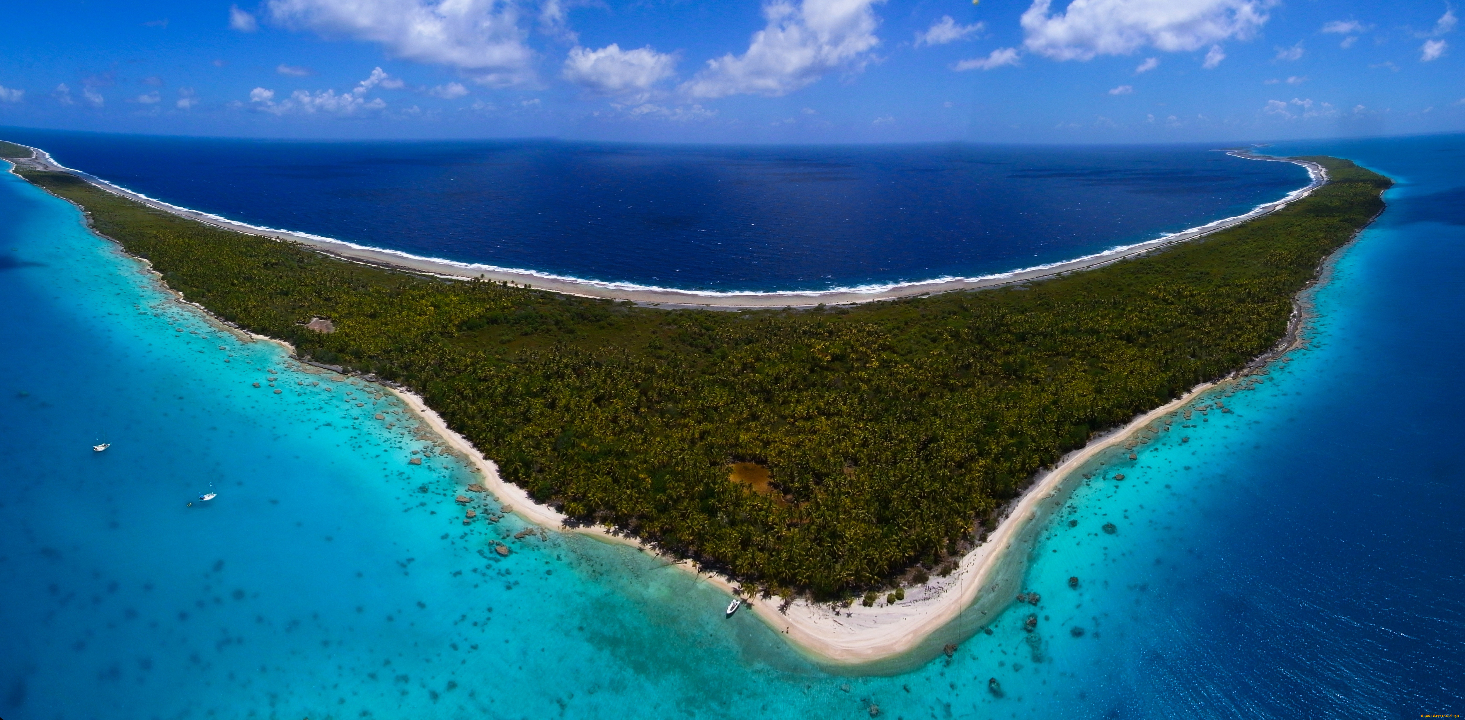 Island 6. Остров в архипелаге Туамоту. Хребет Туамоту. Остров Атолл Рангироа. Остров Аракчеева (архипелаг Туамоту.